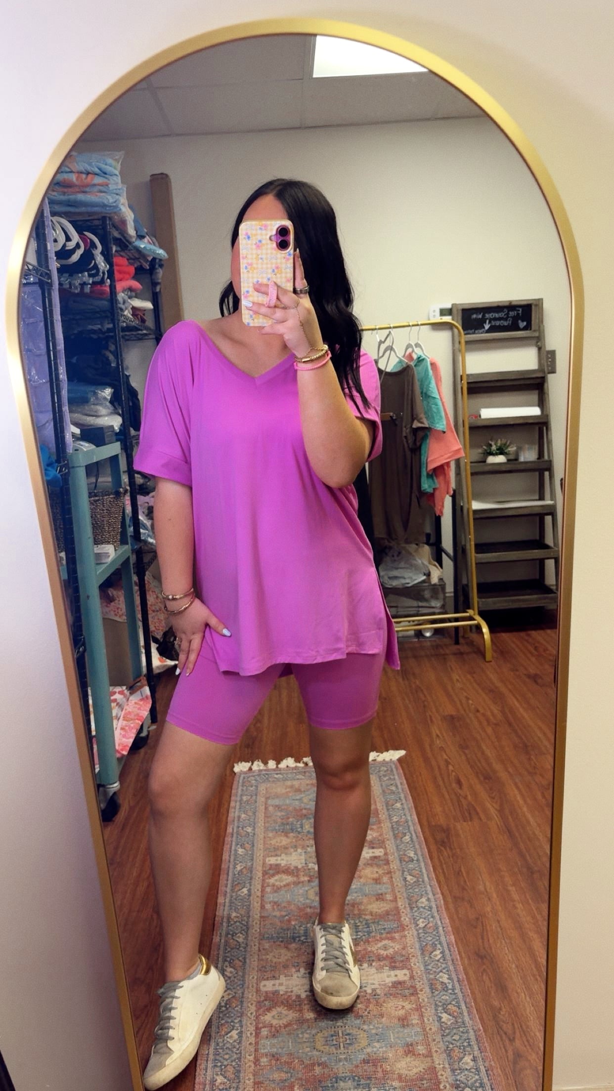 Timeless Biker Set- Bright Mauve