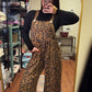 Stay Wild Leopard Overalls