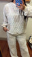 Sunday Morning Quilted Set - Taupe