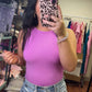 Stylish Gal Bodysuit- Mauve