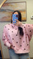 Dotted Delight Crewneck - Pink