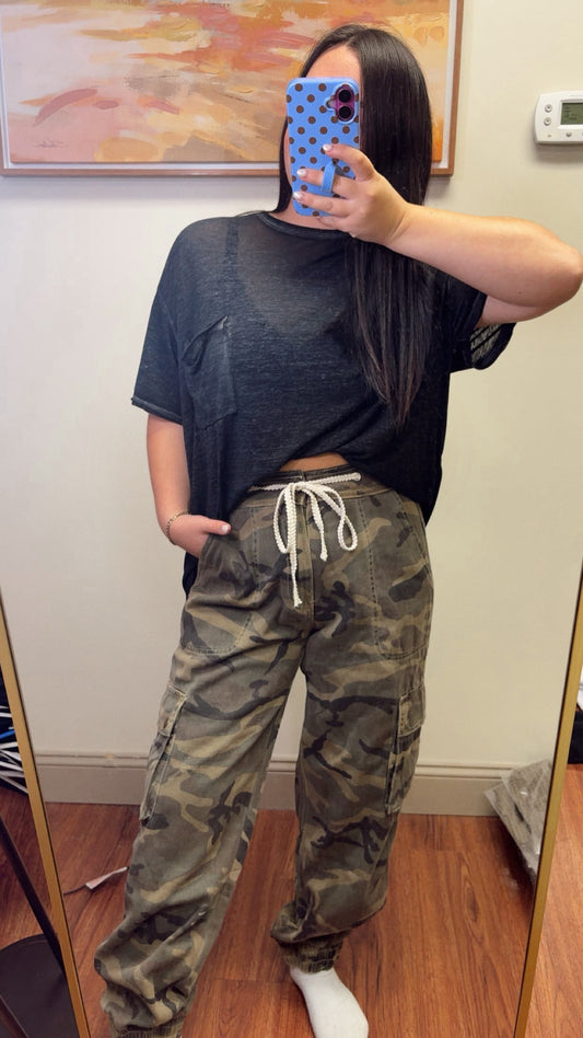 Cabin Days Camo POL Joggers