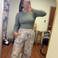 Camo Wide Leg Sweatpants