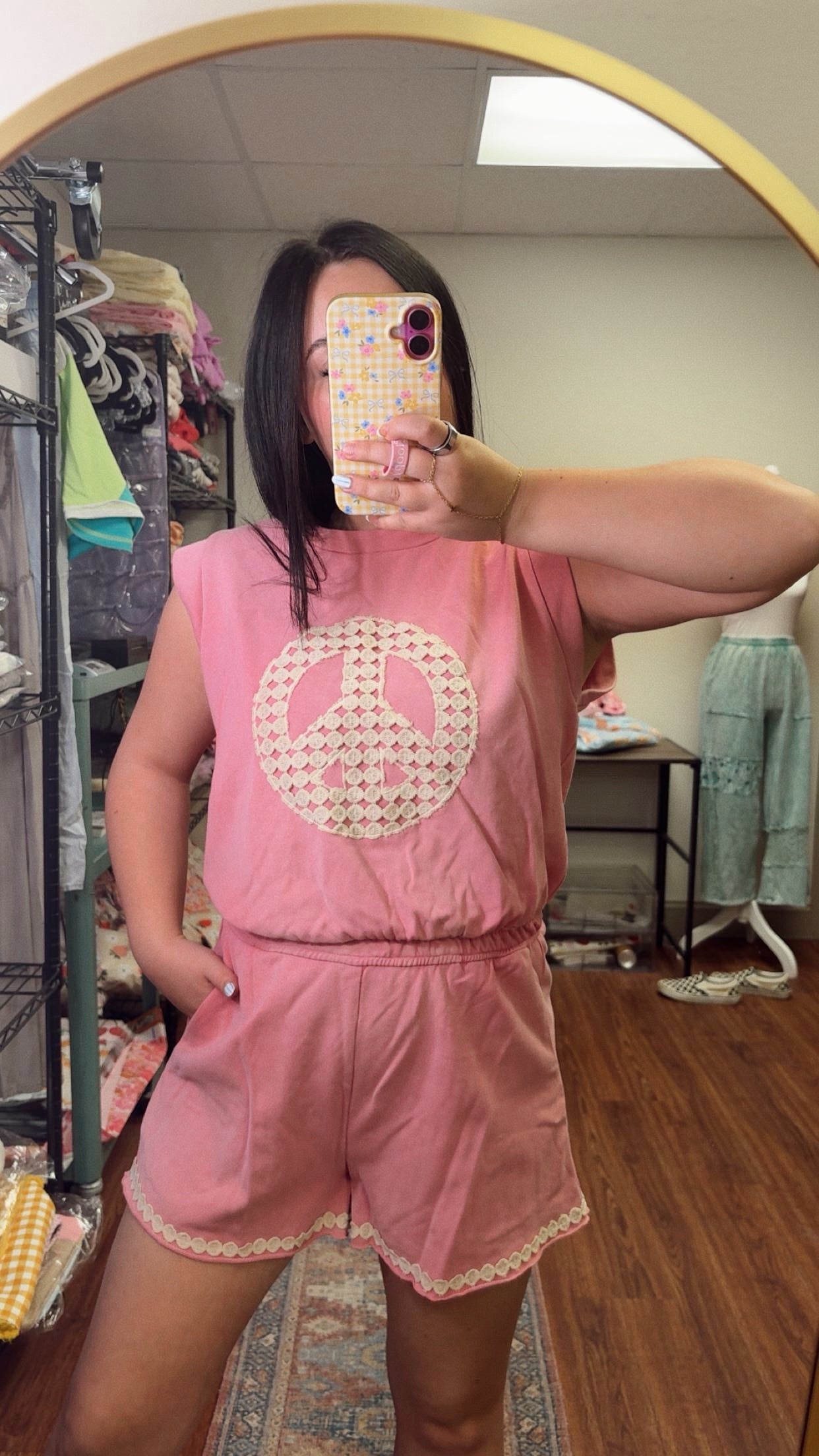 Peace And Love Romper