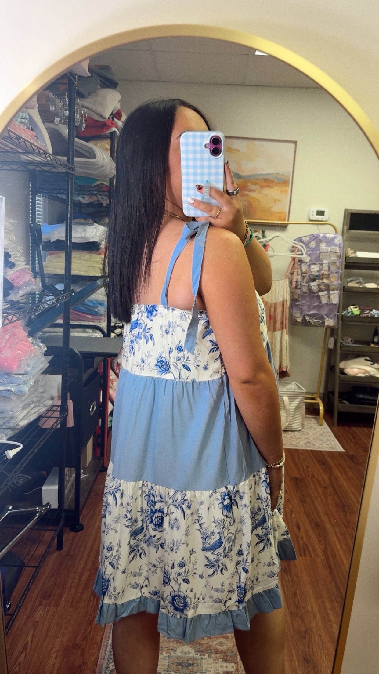 Garden Party Dress - Blue