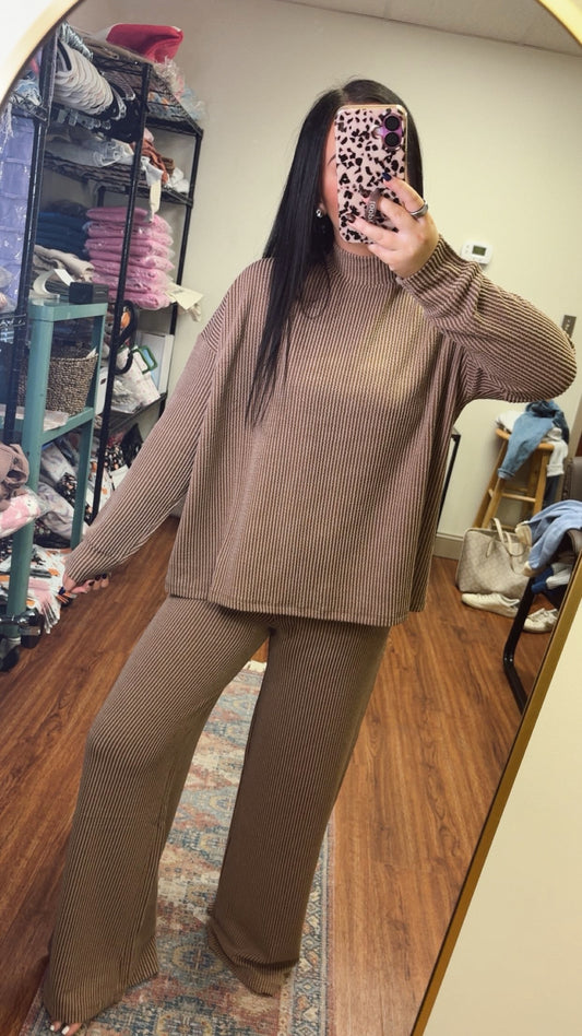 Coffee Run Set- Brown