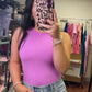 Stylish Gal Bodysuit- Mauve