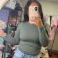 Slim & Shape Long Sleeve- Olive