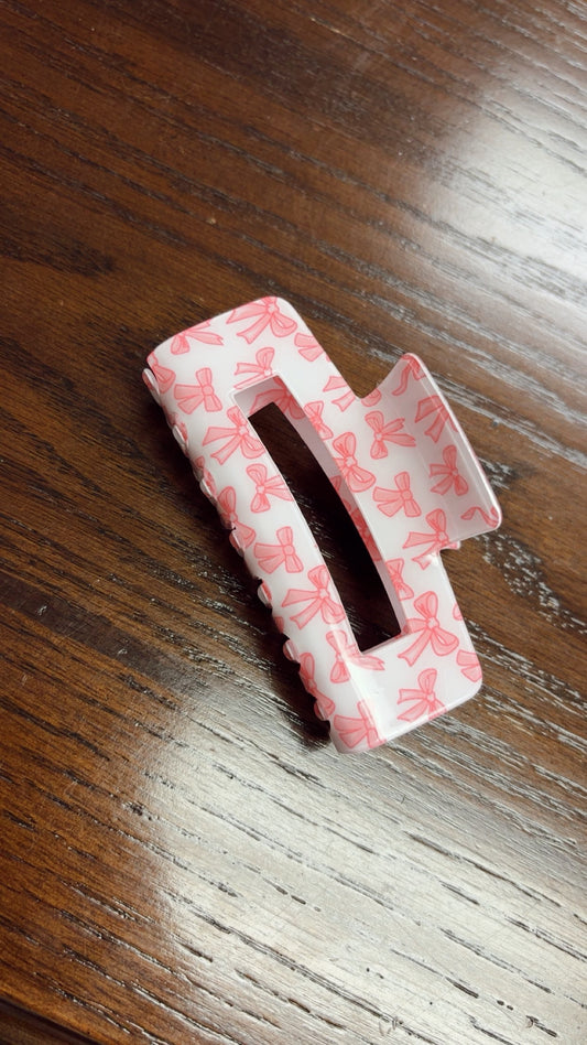 Jumbo Bow Claw Clip