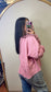 Better Than Basic Waffle Top - Pink