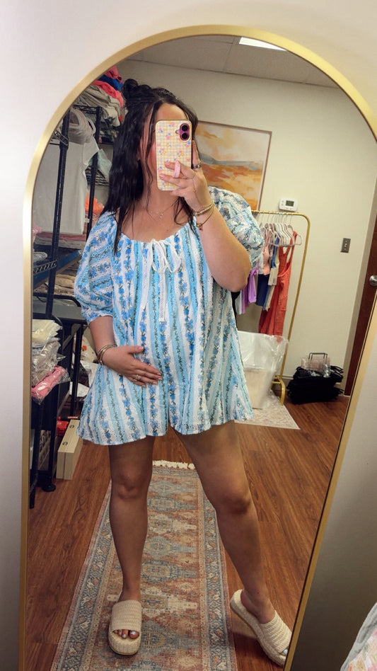 Bluebell Eyelet Romper