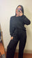 Cozy Girl Set - Black