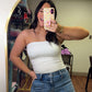 Basic Tube Top- White