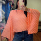 Just Peachy Bell Sleeve Top