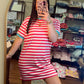 Living In Stripes Tee Dress