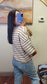 Brown Sugar Stripe Sweater