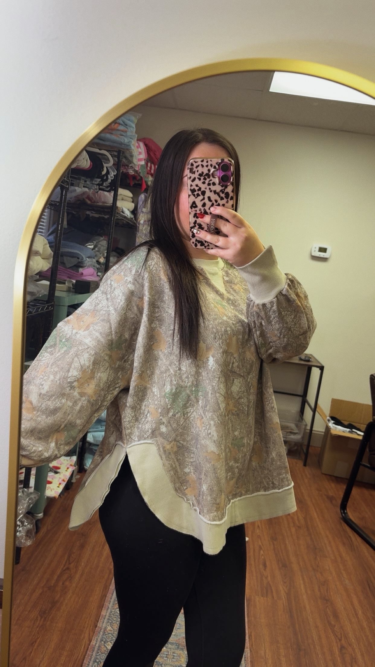 Woodland Camo Sweatshirt