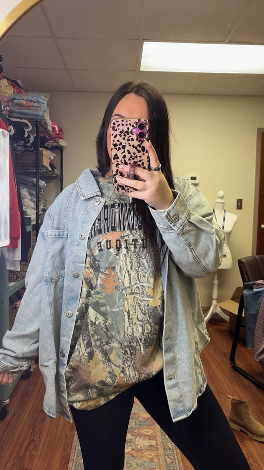 Vintage Charm Denim Jacket