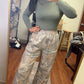 Camo Wide Leg Sweatpants