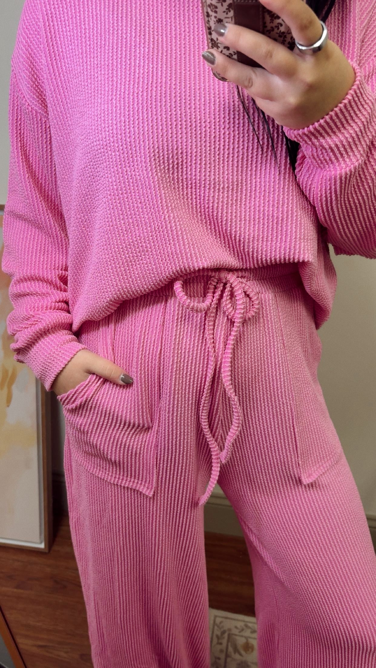 Cozy Girl Set - Pink