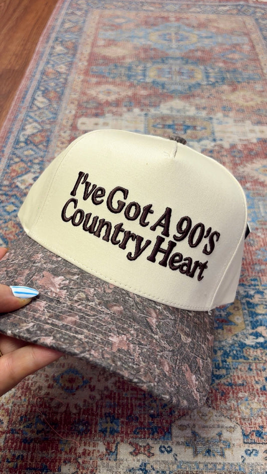 90's Country Heart Hat