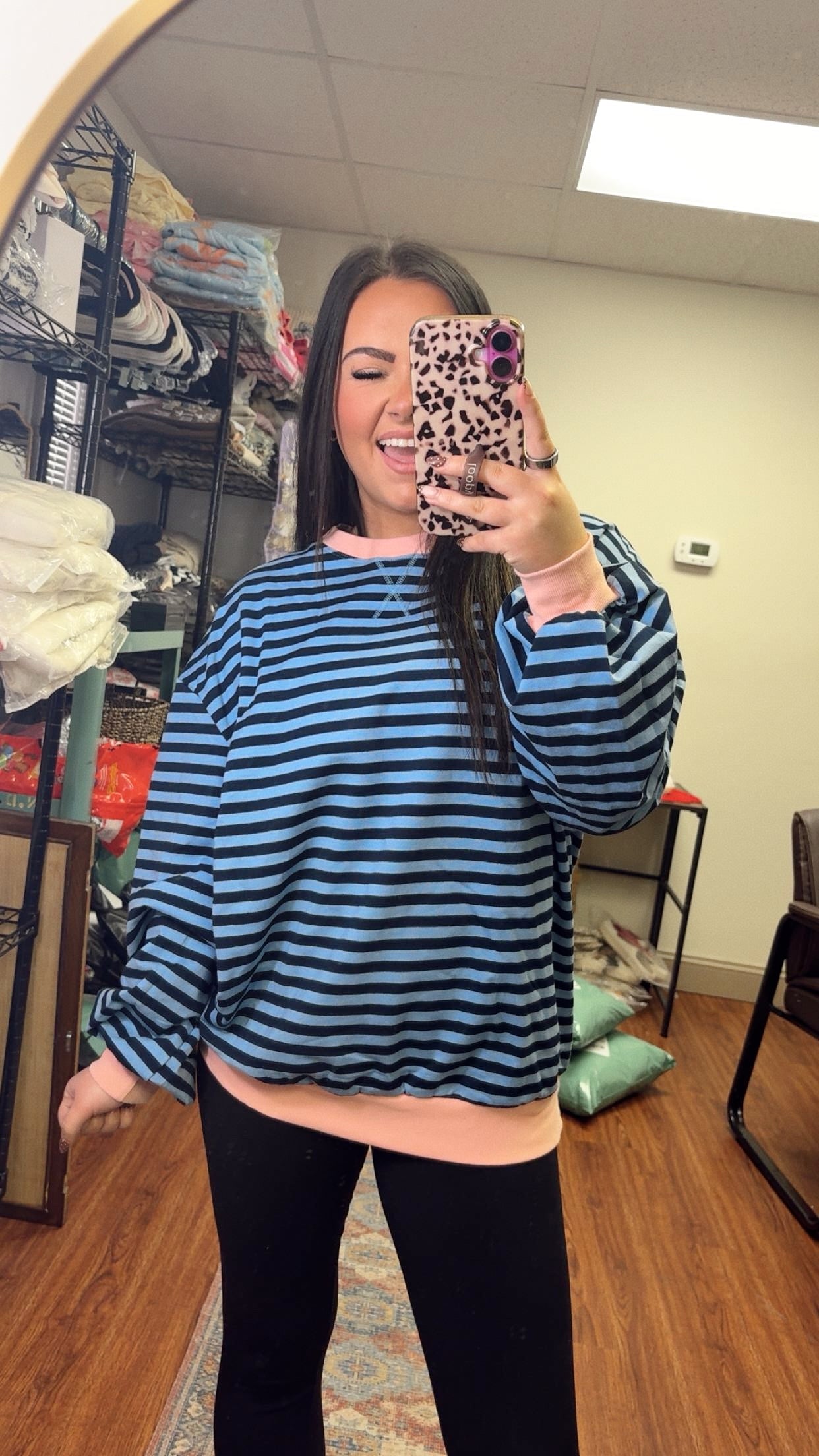 Living In Stripes Sweatshirt