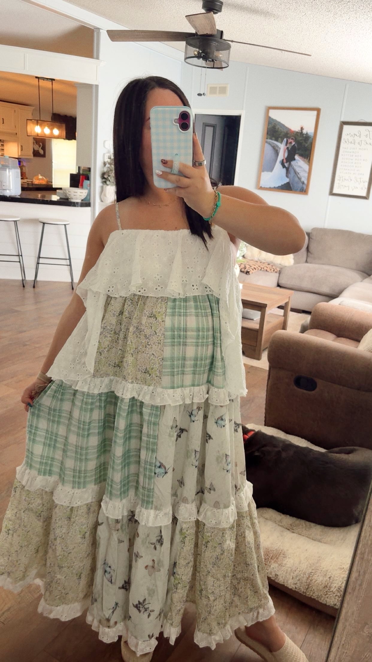 Emerald Breeze Dress