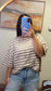 Brown Sugar Stripe Sweater