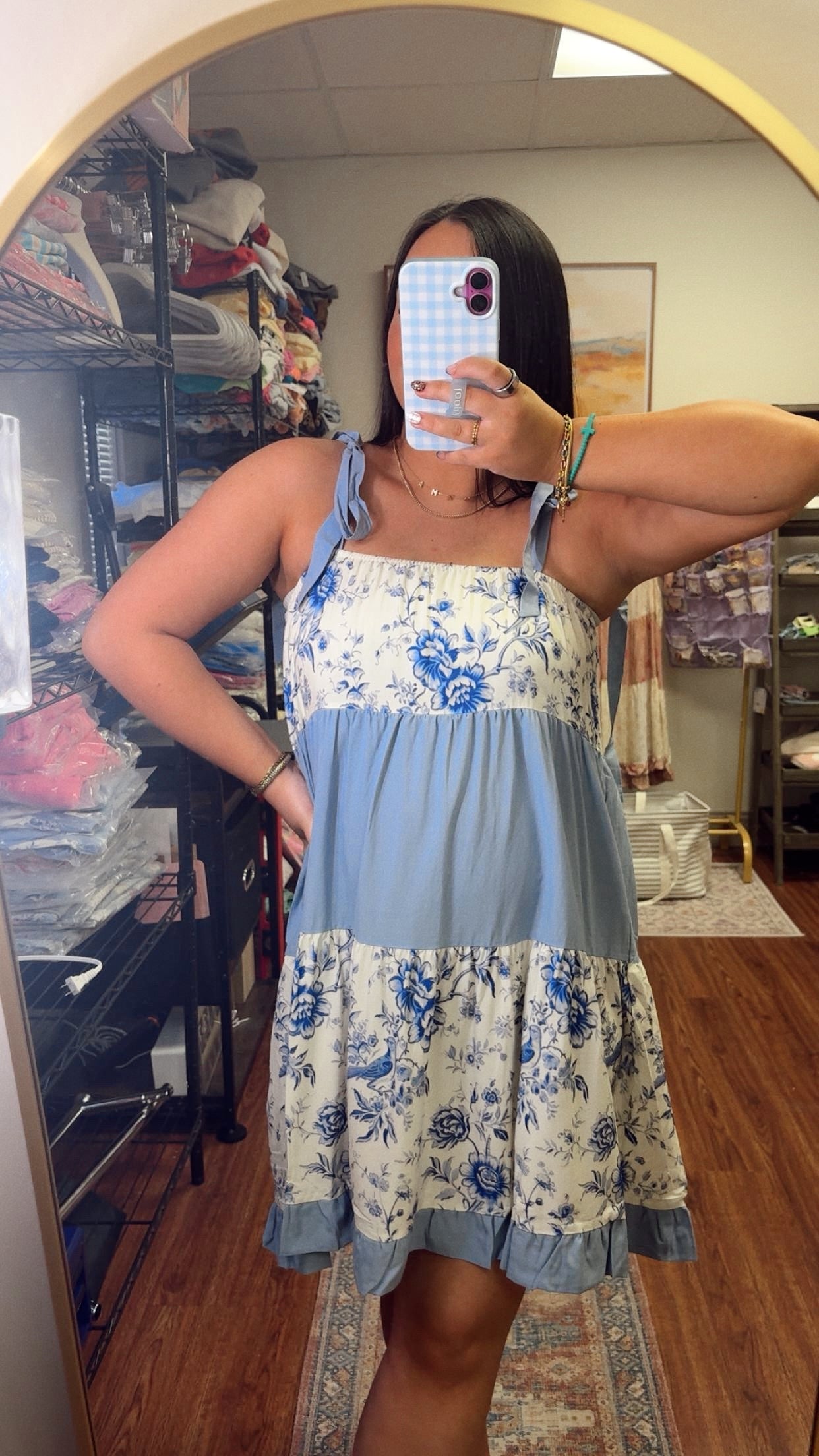 Garden Party Dress - Blue
