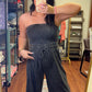 Look Again Strapless Jumpsuit