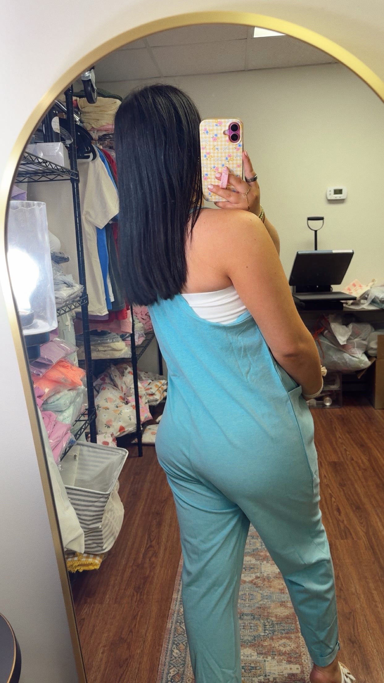 Everyday Jumpsuit - Heather Teal