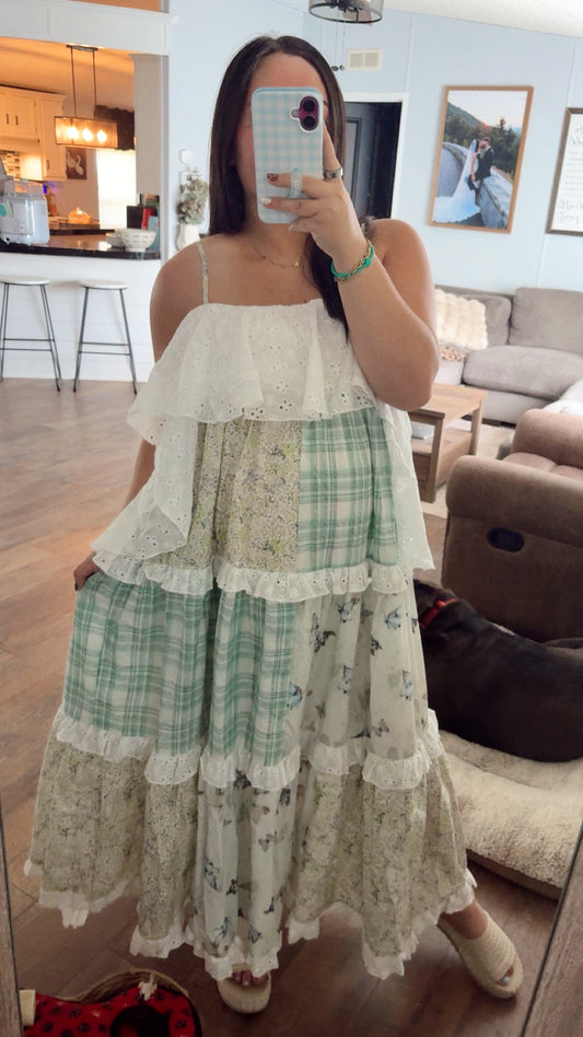 Emerald Breeze Dress