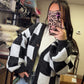 Checker Dreams Cardigan