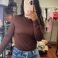Buttery Soft Long Sleeve- Brown