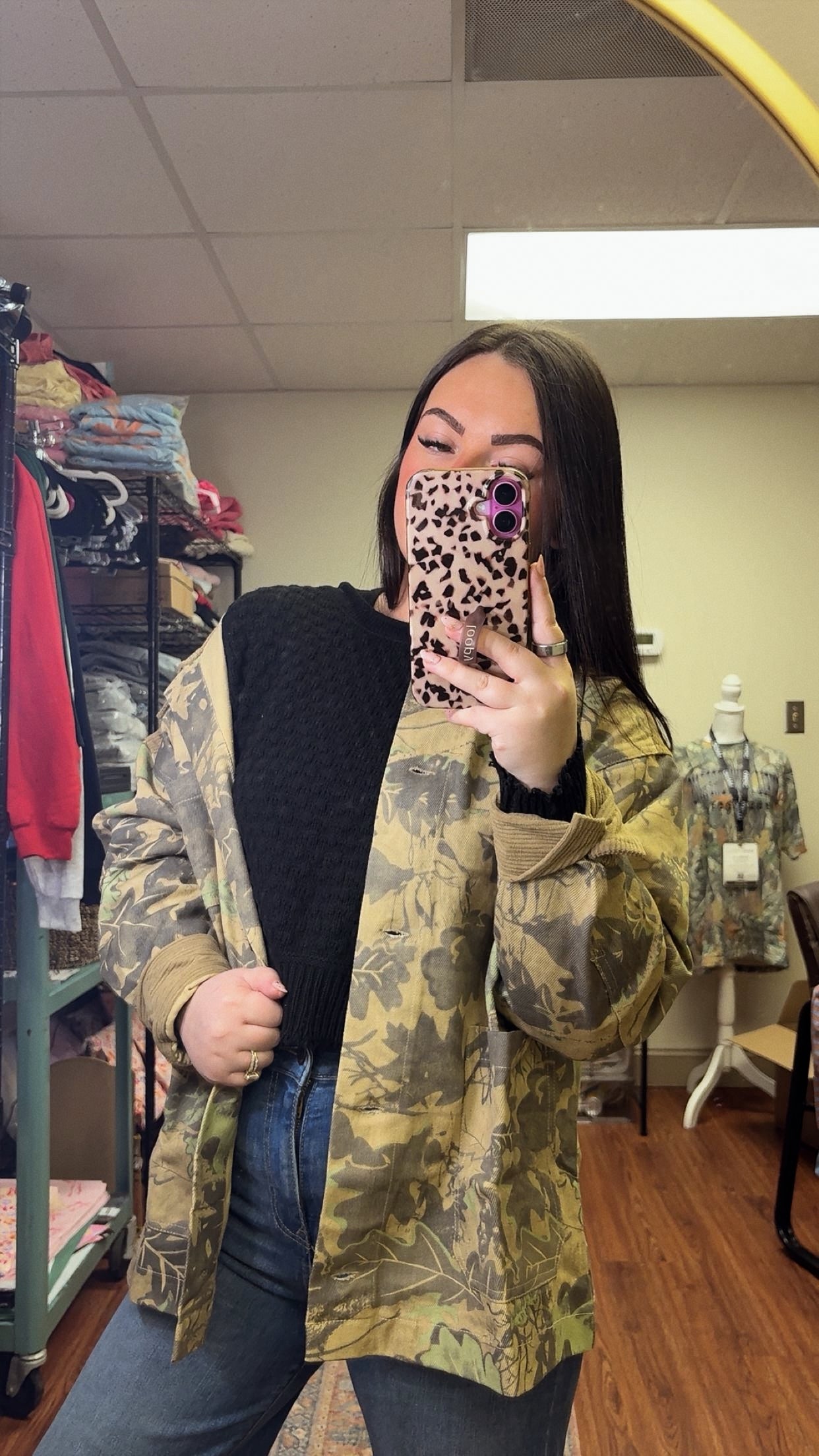 Camo Craze Barn Jacket