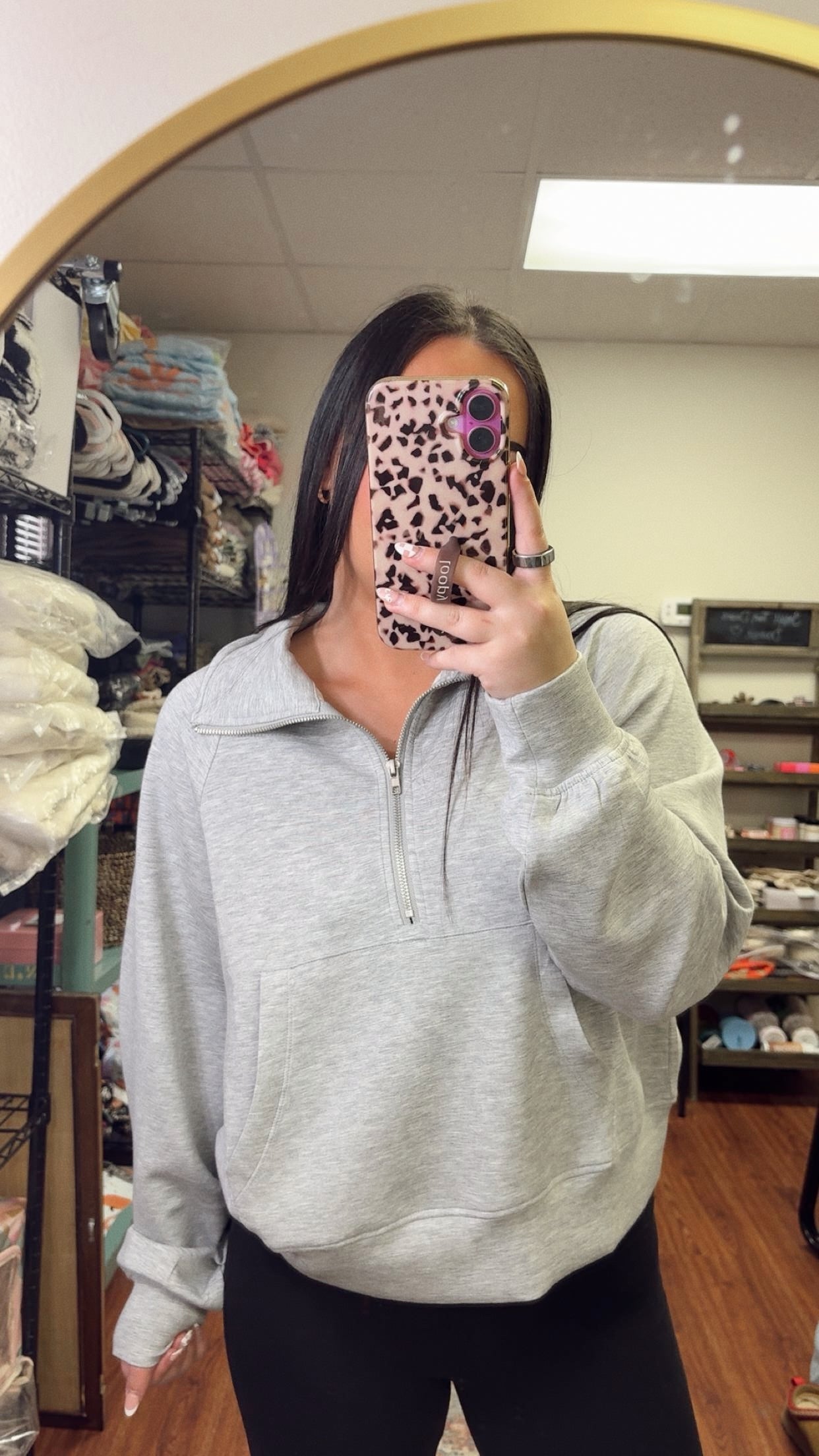 Luxe Scuba Quarter Zip