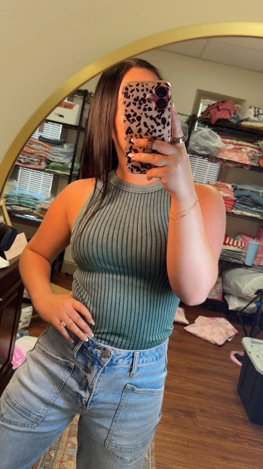 Elle Tank- Jade