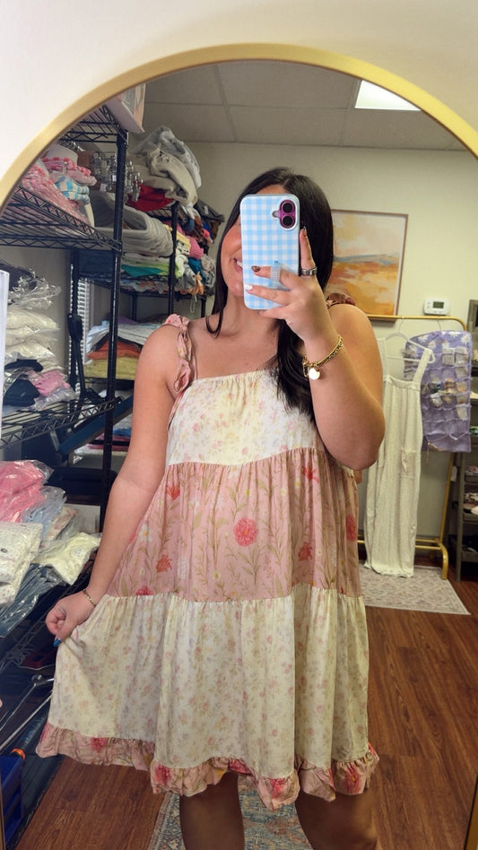 Garden Party Dress - Pink