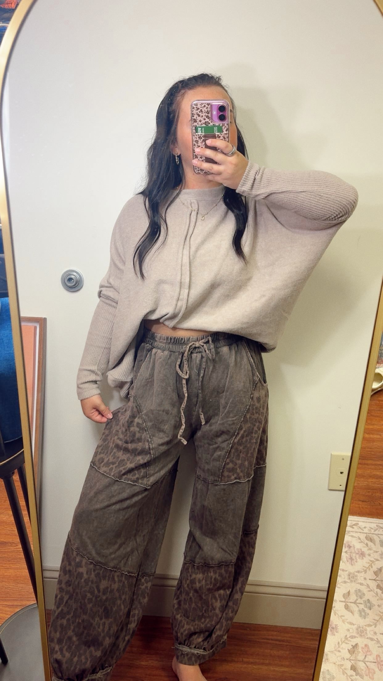 The Wren Leopard Pants