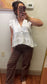 Bold Barrel Jeans - Brown