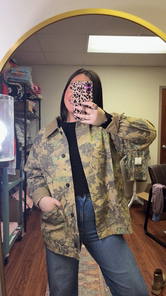 Camo Craze Barn Jacket