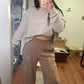 Comfort Is Key Sweatpants- Chestnut