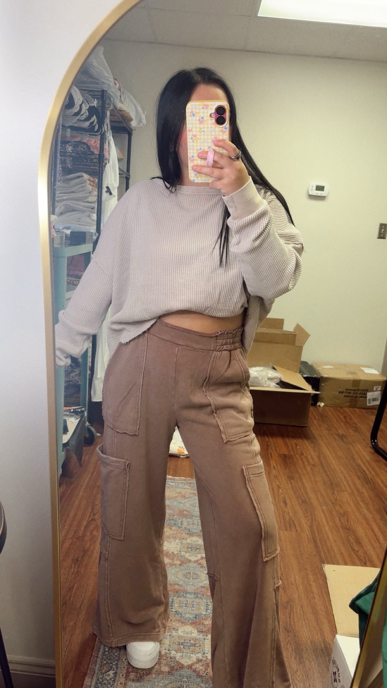Comfort Is Key Sweatpants- Chestnut