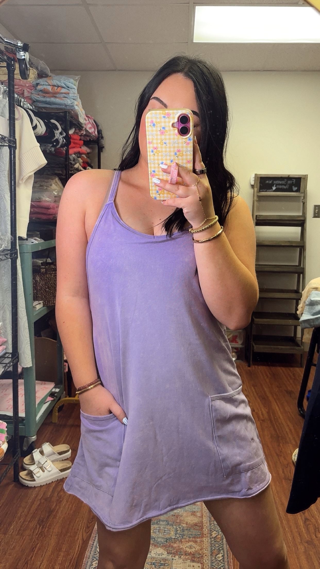 Hot Girl Walk Dress- Lavender