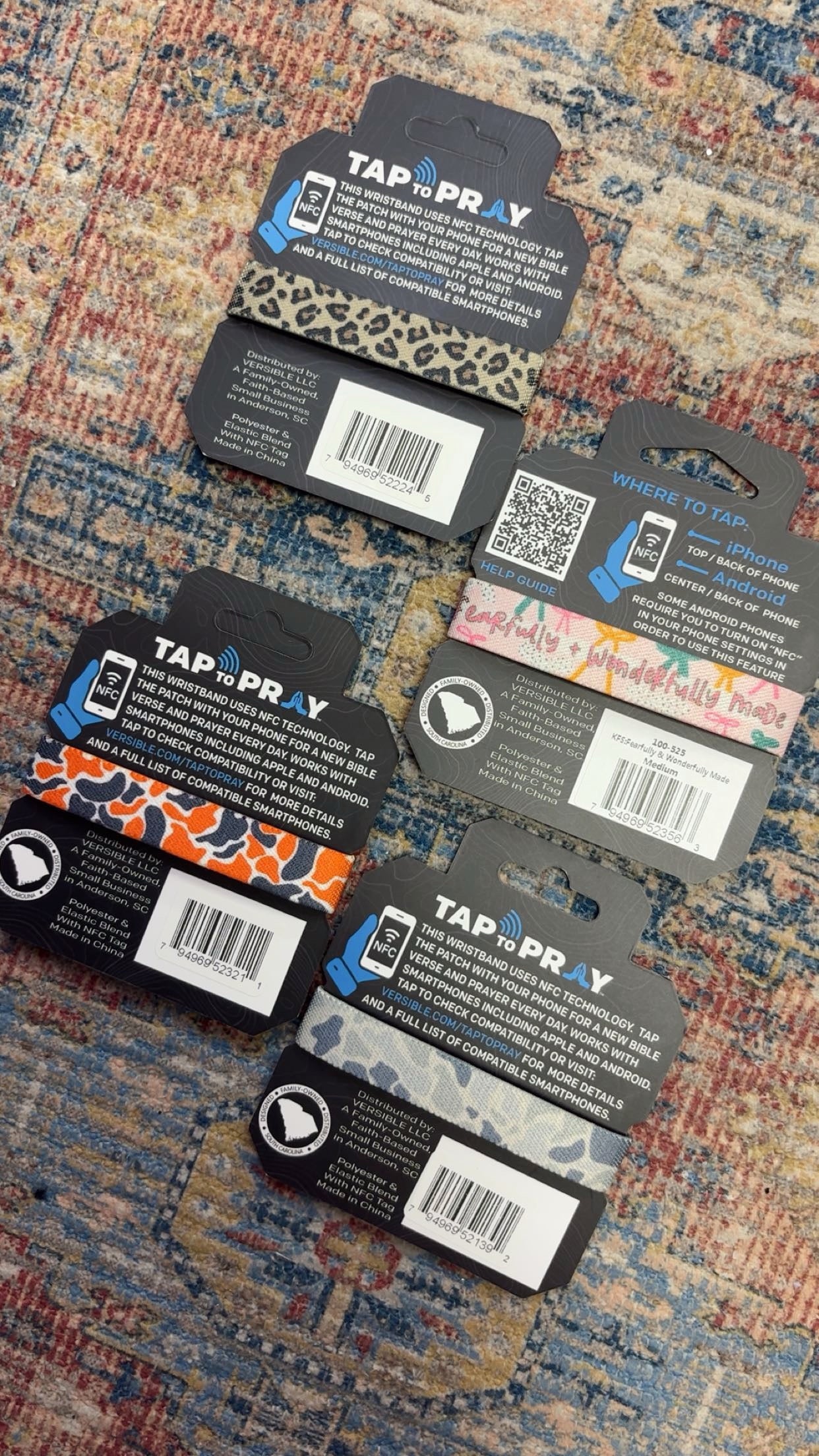 Tap To Pray Bracelets