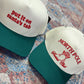 North Pole Social Club Embroidered Hat