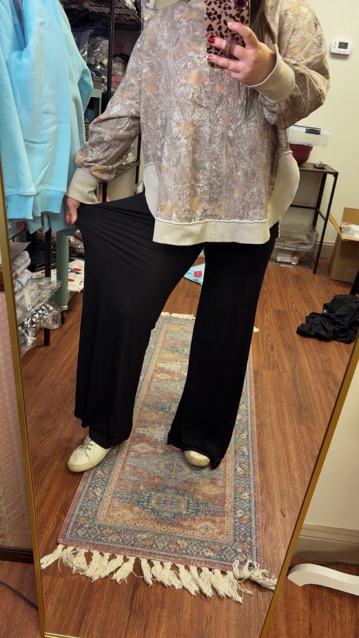 Cozy Butter Soft Fold Over Pants