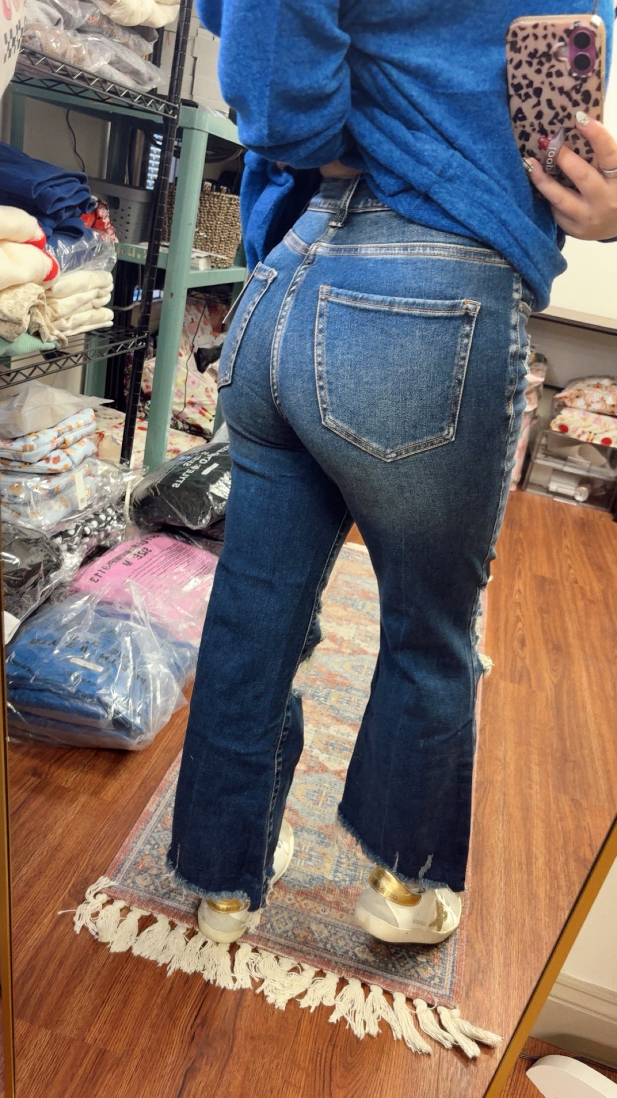 The Crop Club Jeans
