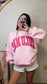 Lulu Mac Polka Dot Crewneck - Pink