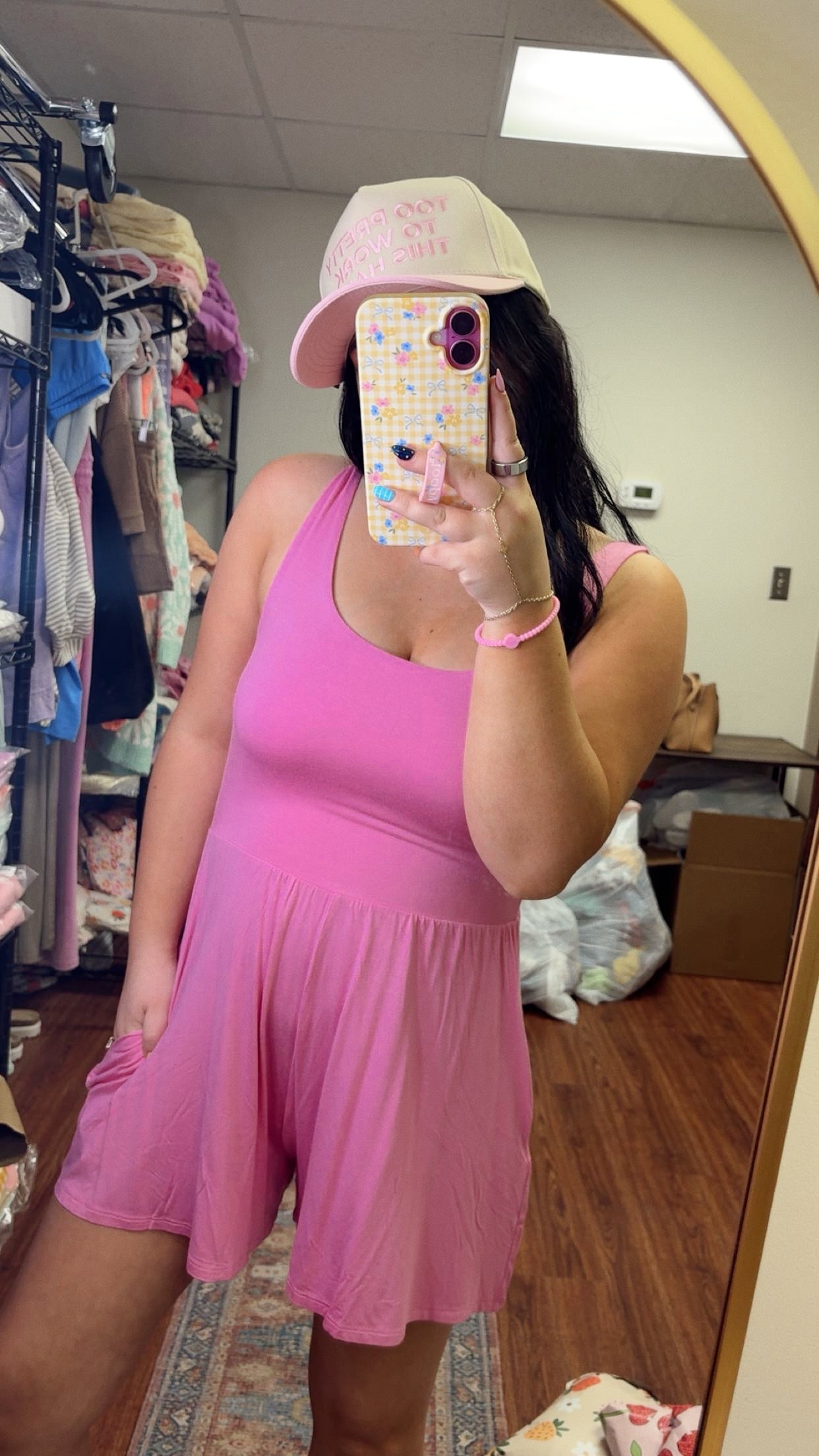 Warming Up Soft Romper - Pink